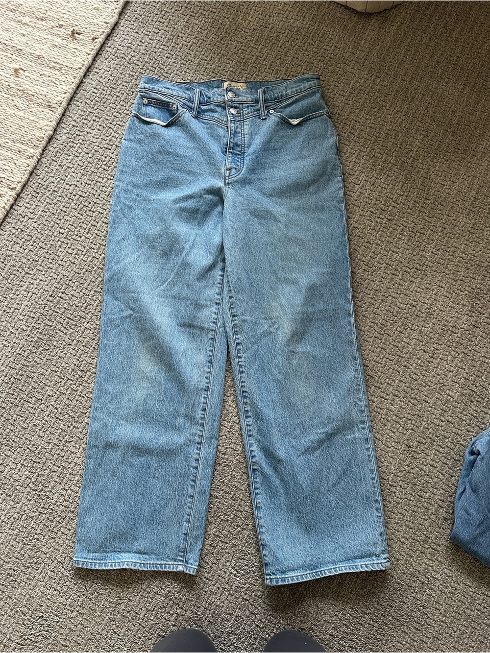 Madewell “Perfect Vintage Wide Leg Jean” size 30